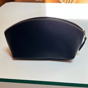 NWOT Portland Leather Goods Total Eclipse Makeup Bag (Large)